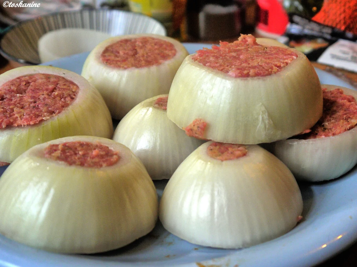 Rezept: Frittierte gefüllte Zwiebeln Bild Nr. 8 Frittierte gefüllte Zwiebeln - Rezept - Bild Nr. 8