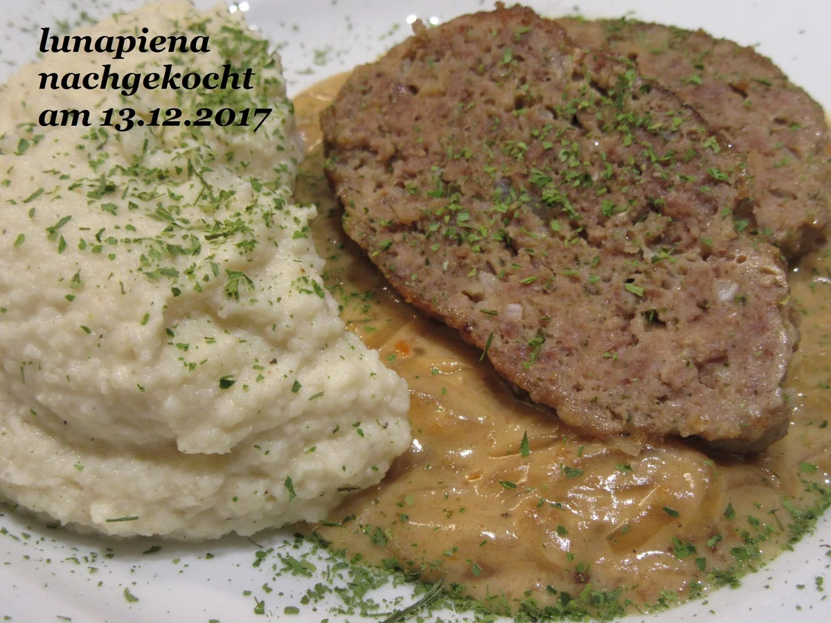 Rezept: gefüllter Wirsing, Selleriepüree, Zwiebelsauce Bild Nr. 4734 gefüllter Wirsing, Selleriepüree, Zwiebelsauce - Rezept - Bild Nr. 4734