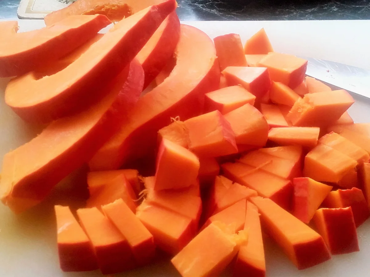 Rezept: Fruchtige Kürbis - Creme - Suppe Bild Nr. 3981 Fruchtige Kürbis - Creme - Suppe - Rezept - Bild Nr. 3981