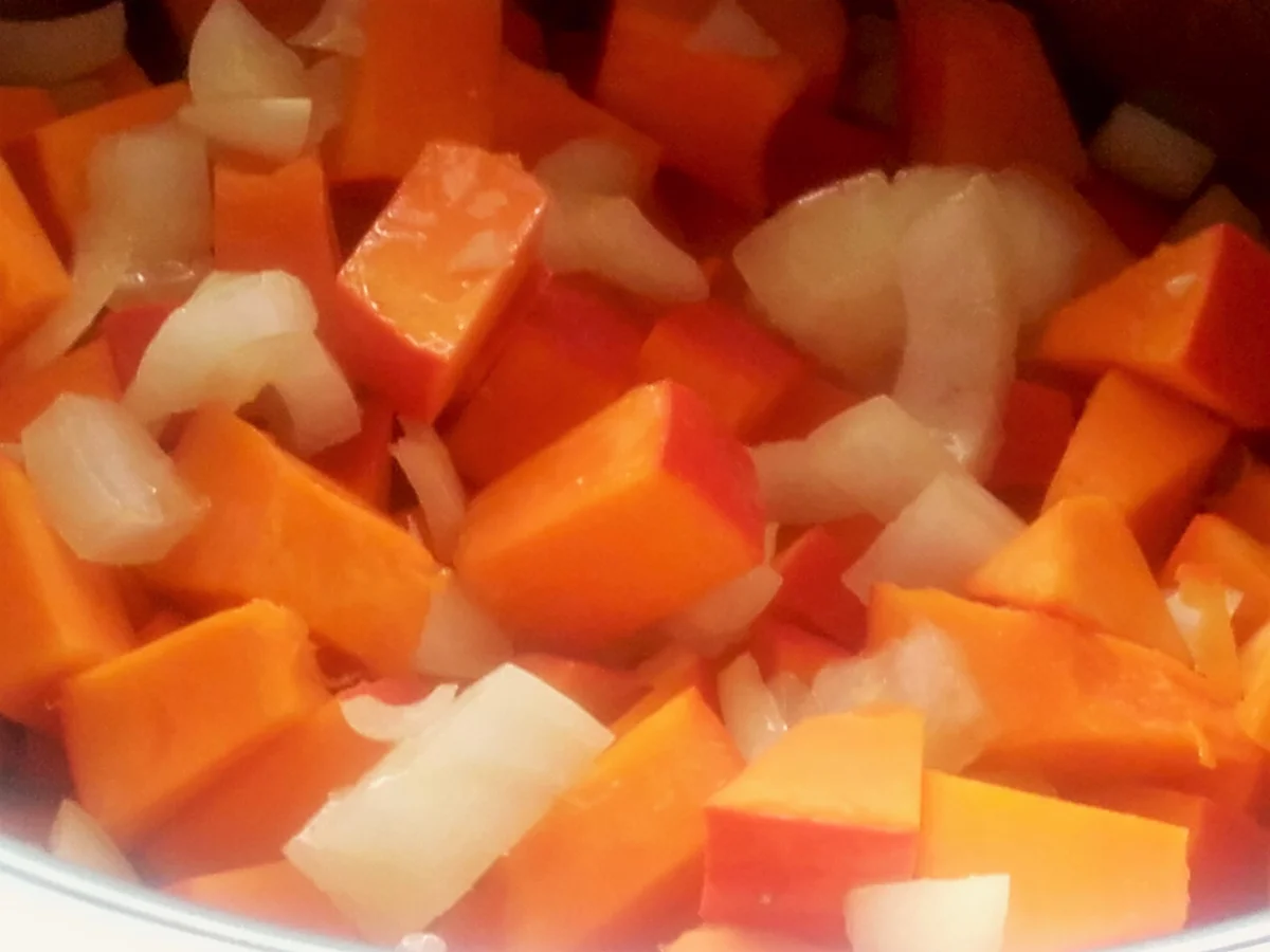 Rezept: Fruchtige Kürbis - Creme - Suppe Bild Nr. 3982 Fruchtige Kürbis - Creme - Suppe - Rezept - Bild Nr. 3982