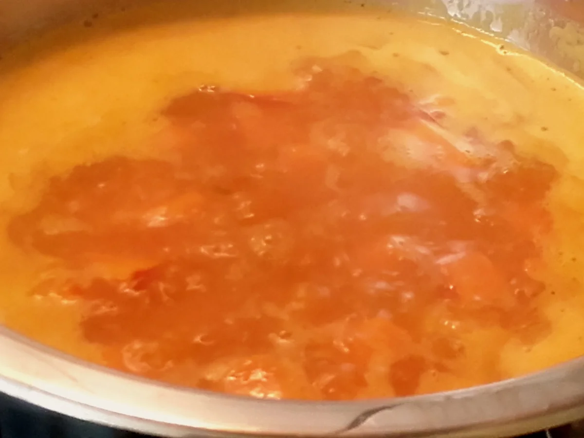 Rezept: Fruchtige Kürbis - Creme - Suppe Bild Nr. 3985 Fruchtige Kürbis - Creme - Suppe - Rezept - Bild Nr. 3985