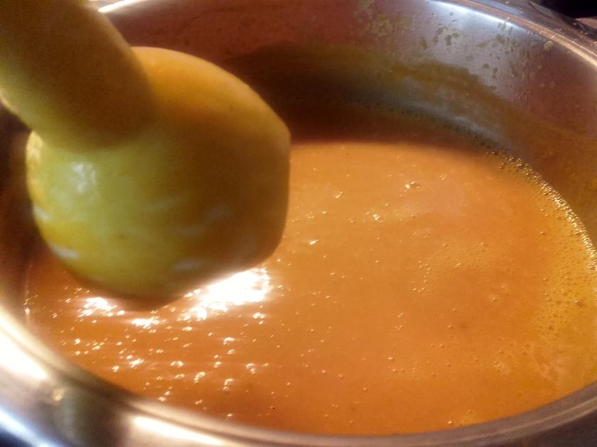 Fruchtige Kürbis Creme Suppe - einfach - von Adefa