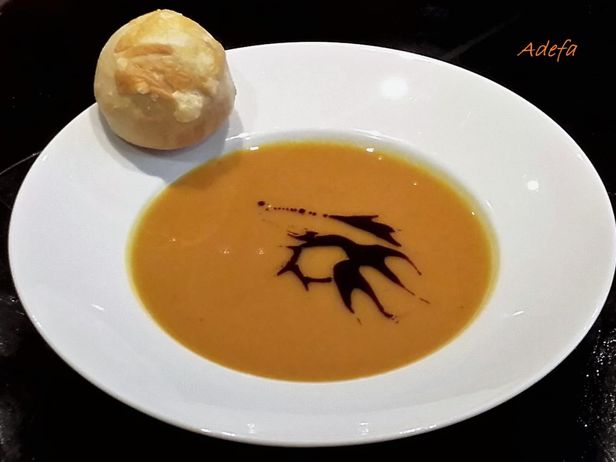 Fruchtige Kürbis Creme Suppe - einfach - von Adefa Fruchtige Kürbis Creme Suppe - einfach - von Adefa