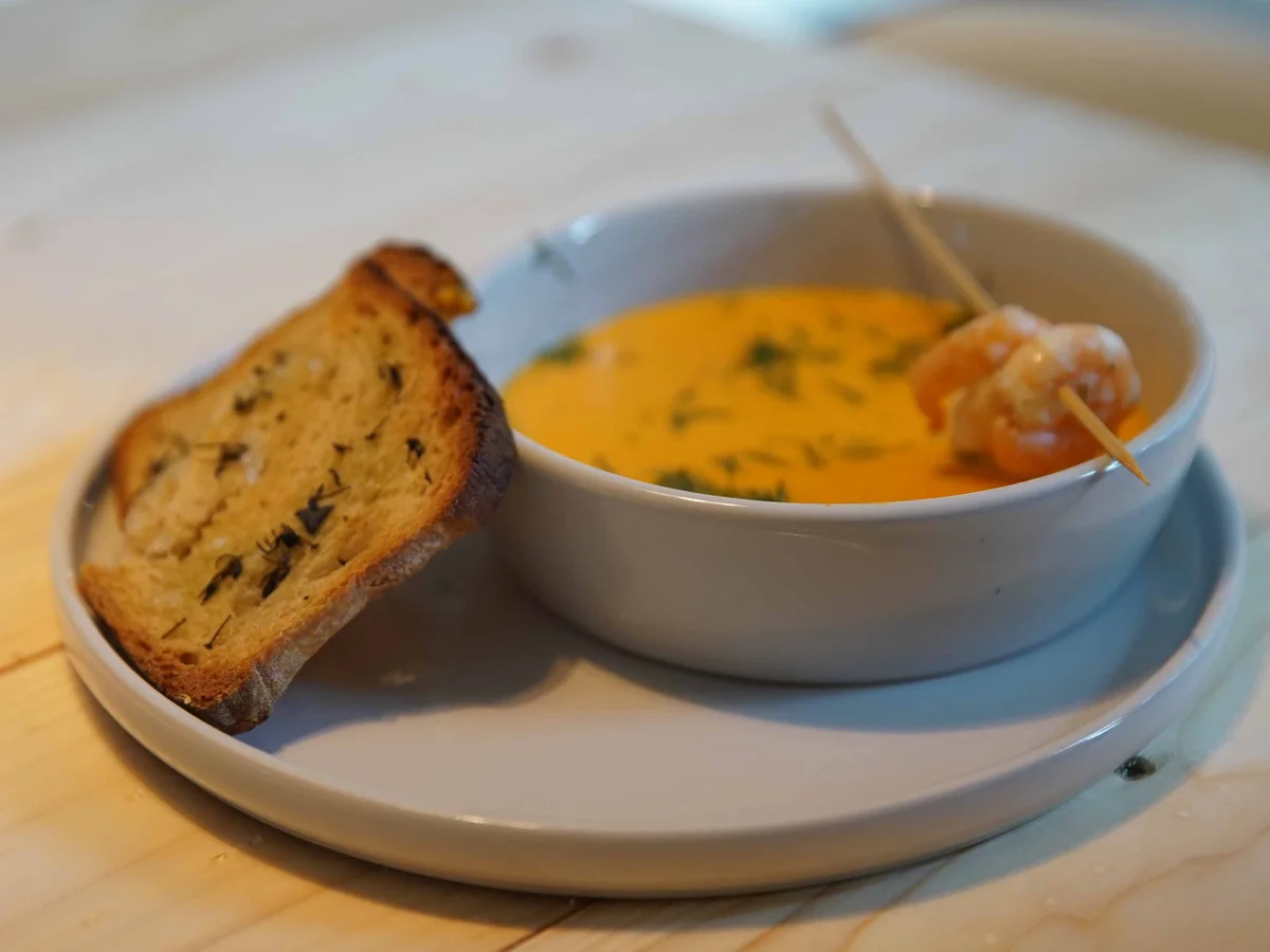 Rezept: Paprikasuppe mit Croutons Bild Nr. 2 Paprikasuppe mit Croutons - Rezept - Bild Nr. 2