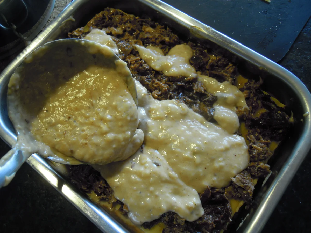 Reh Lasagne aus den Resten vom Wildessen - Rezept - Bild Nr. 3987