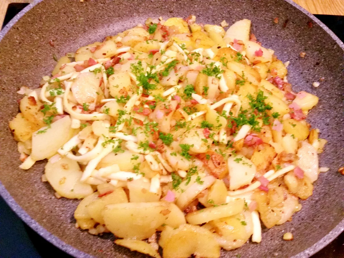 Reste-Geröstel ... - Rezept - Bild Nr. 3985