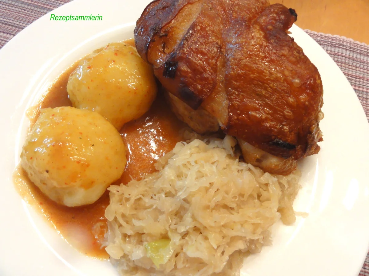 Rezept: Fleisch: SCHWEINSHAXE aus dem Römertopf Bild Nr. 3990 Fleisch: SCHWEINSHAXE aus dem Römertopf - Rezept - Bild Nr. 3990