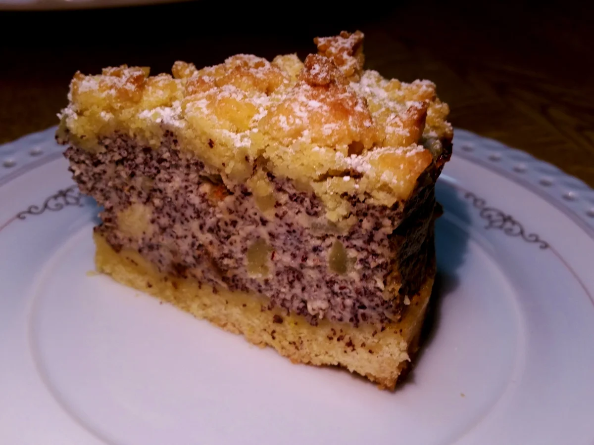 Streuselkuchen-Zwerg mit fruchtiger Mohnfüllung - Rezept - Bild Nr. 4008