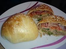 Gefüllte Burger-Brötchen - Rezept - Bild Nr. 4001