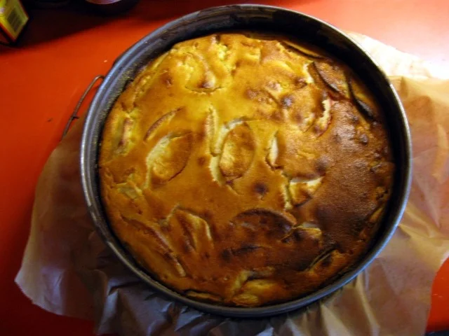 Apfeltorte mit Quark und Gries - Rezept - Bild Nr. 4140