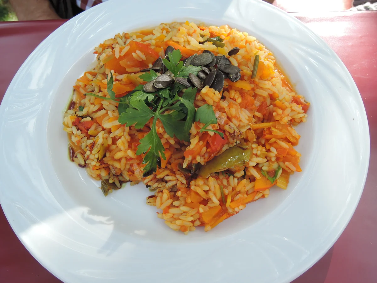 Kürbis - Reis - Pfanne - Rezept - Bild Nr. 4139