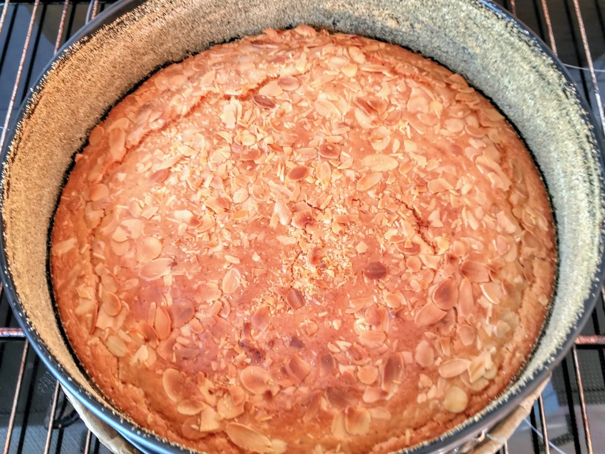 Rezept: Vanillekuchen mit Mandelknusperkruste Bild Nr. 4157 Vanillekuchen mit Mandelknusperkruste - Rezept - Bild Nr. 4157