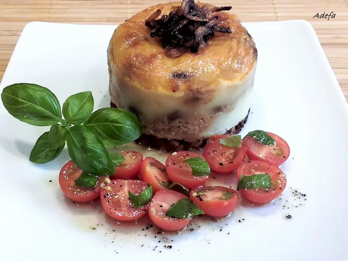 Rezept: Braten - Kartoffelpüree - Pie Bild Nr. 4147 Braten - Kartoffelpüree - Pie - Rezept - Bild Nr. 4147