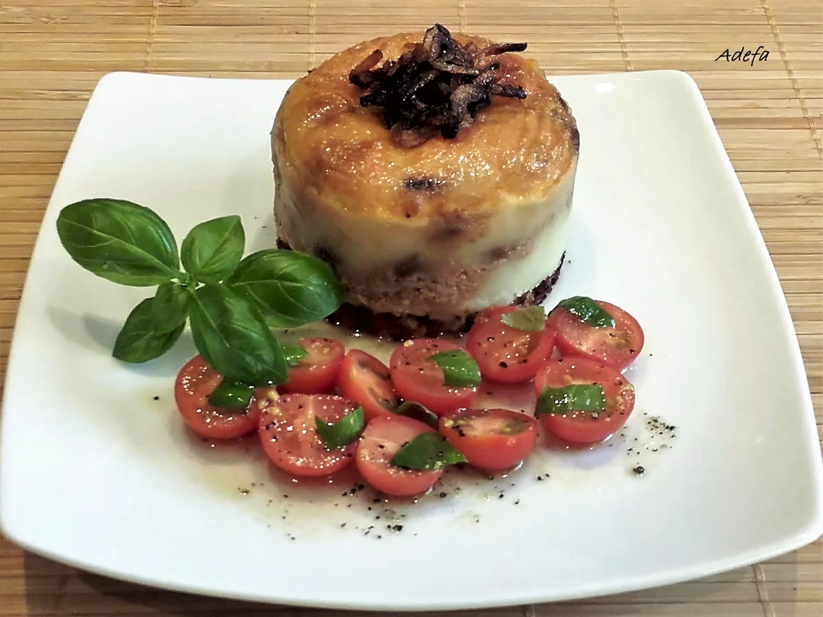 Rezept: Braten - Kartoffelpüree - Pie Bild Nr. 4173 Braten - Kartoffelpüree - Pie - Rezept - Bild Nr. 4173