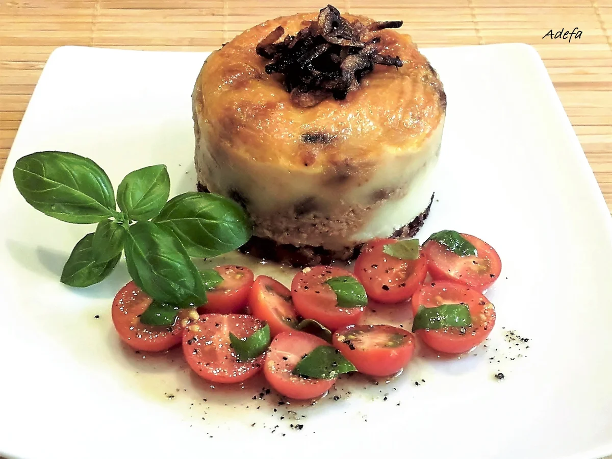 Rezept: Braten - Kartoffelpüree - Pie Bild Nr. 4174 Braten - Kartoffelpüree - Pie - Rezept - Bild Nr. 4174