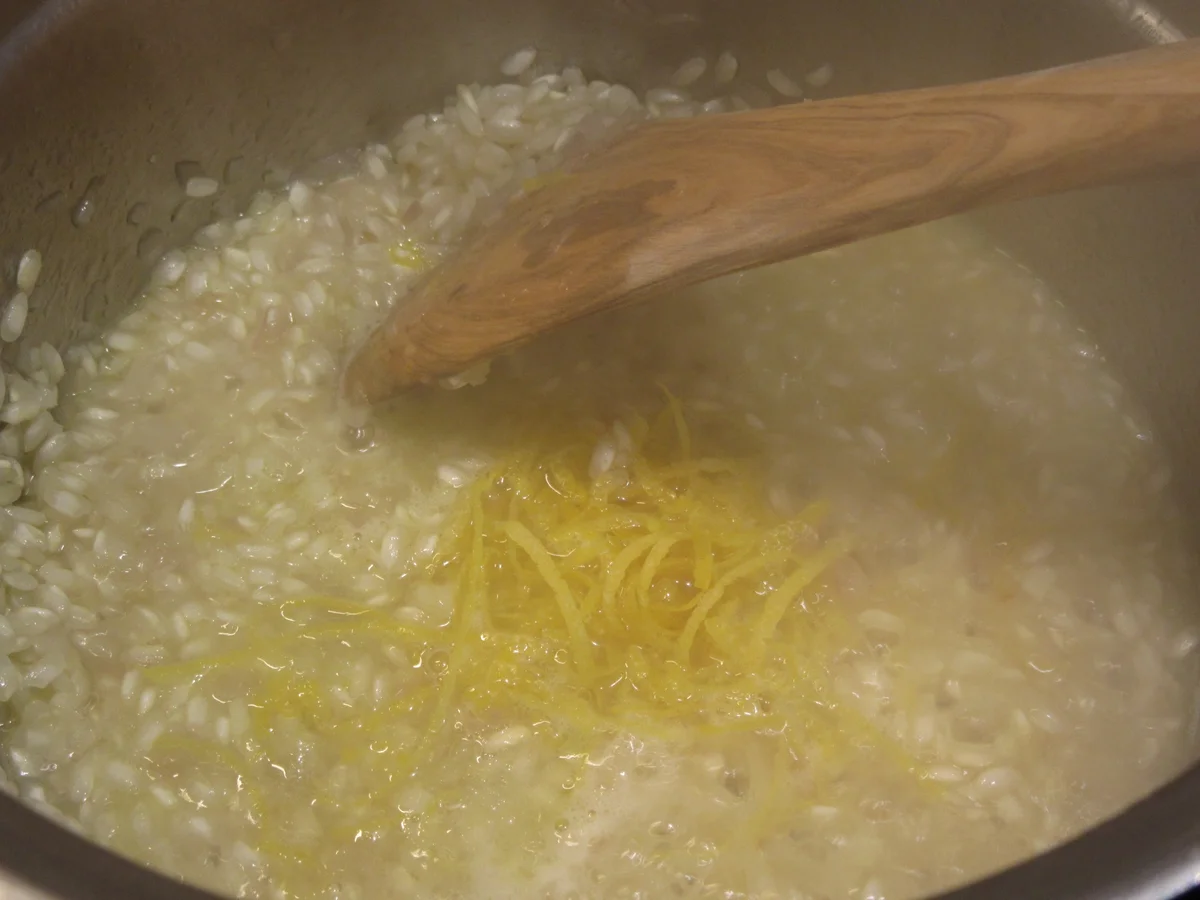 Reis: Venezianisches Zitronenrisotto mit Zanderschnitten - Rezept - Bild Nr. 4144