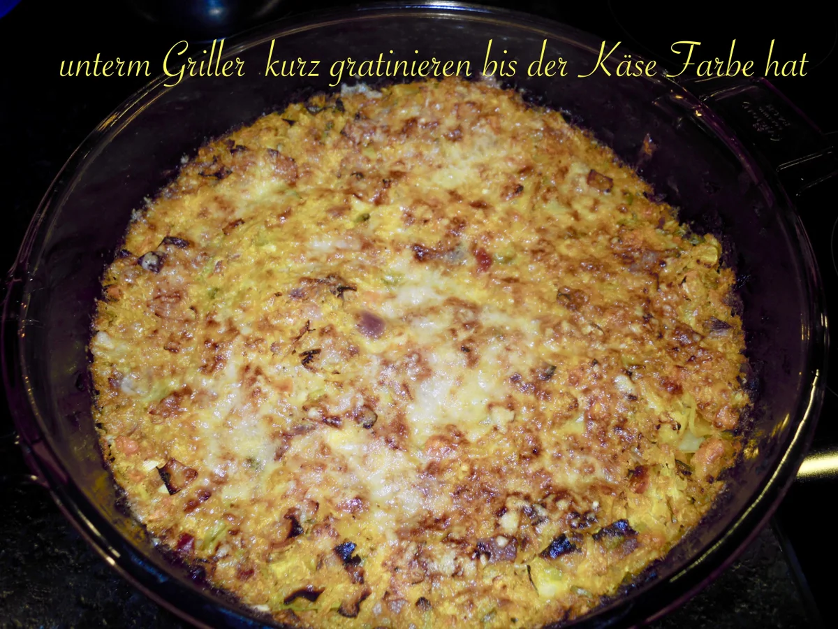 Rezept: Kürbis - Hühnchen - Nudelauflauf Bild Nr. 4598 Kürbis - Hühnchen - Nudelauflauf - Rezept - Bild Nr. 4598