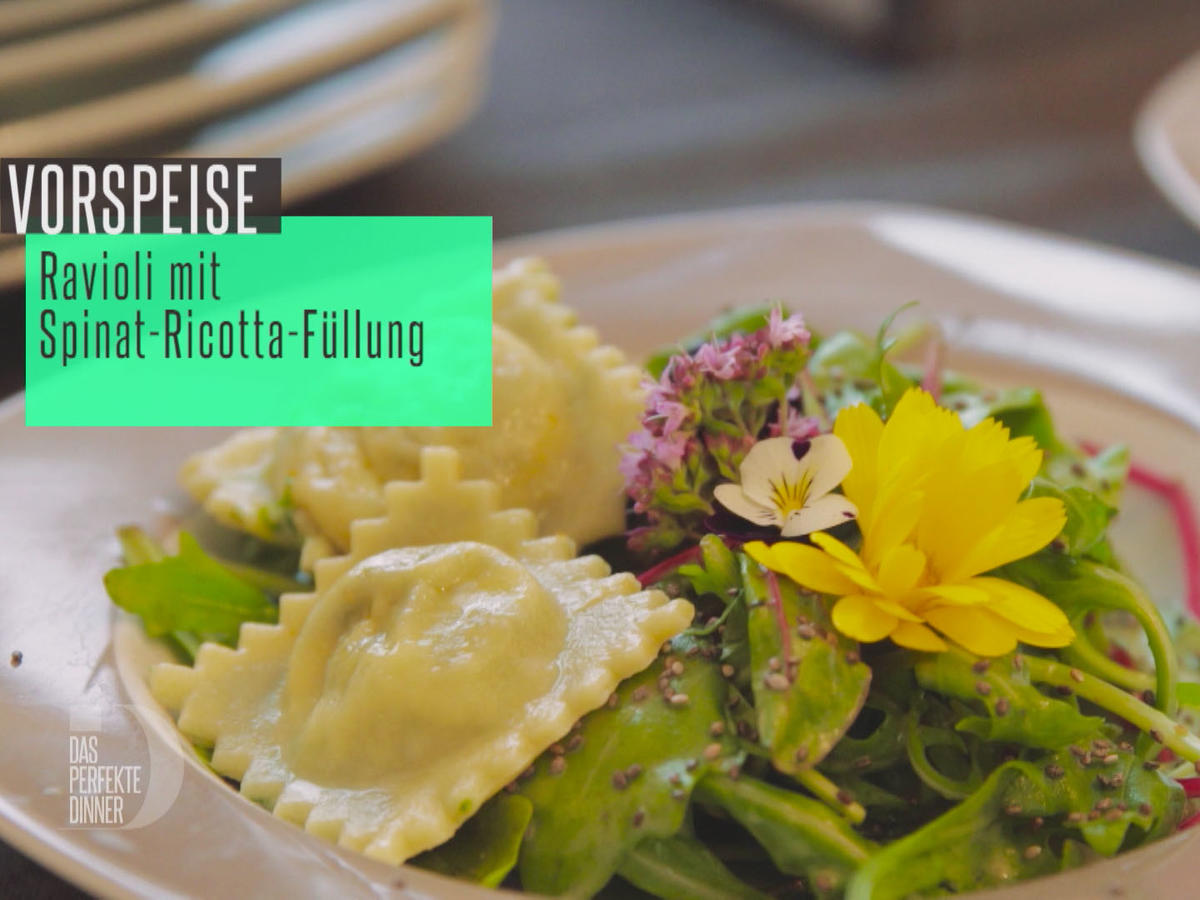 Ravioli mit Spinat-Ricotta-Füllung - Rezept - Bild Nr. 2