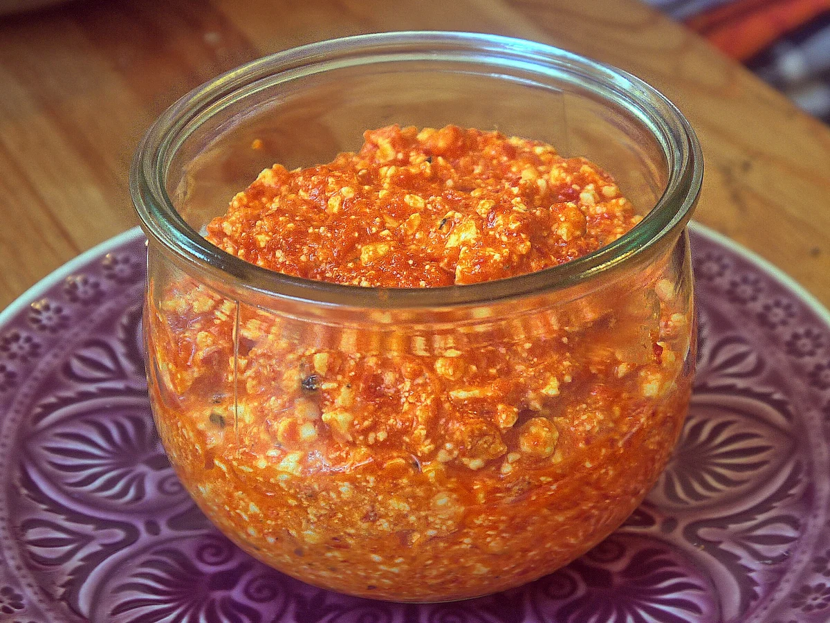 Ajvar-Feta-Aufstrich - Rezept - Bild Nr. 4172