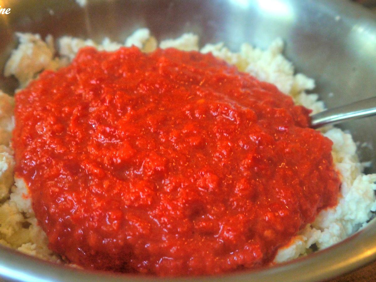 Ajvar Feta Aufstrich - einfach - 269 kcal/100g