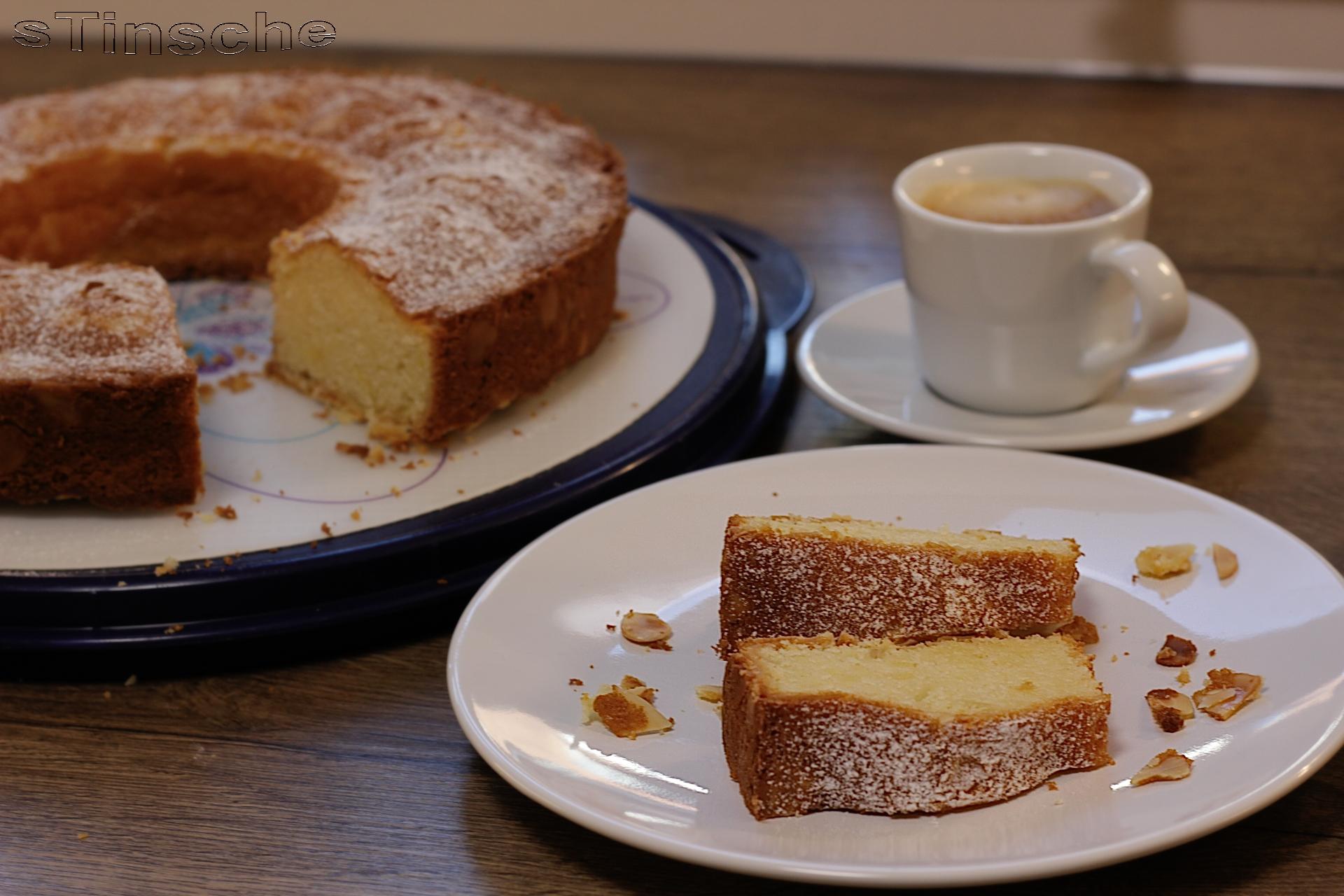 Bilder für Zitrone-Mascarpone-Mandelkuchen - Rezept