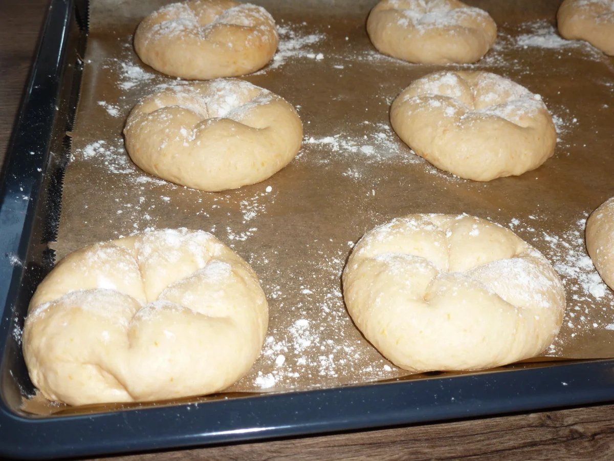 Süßkartoffel-Dinkel-Buttermilchbrötchen - Rezept - Bild Nr. 4218