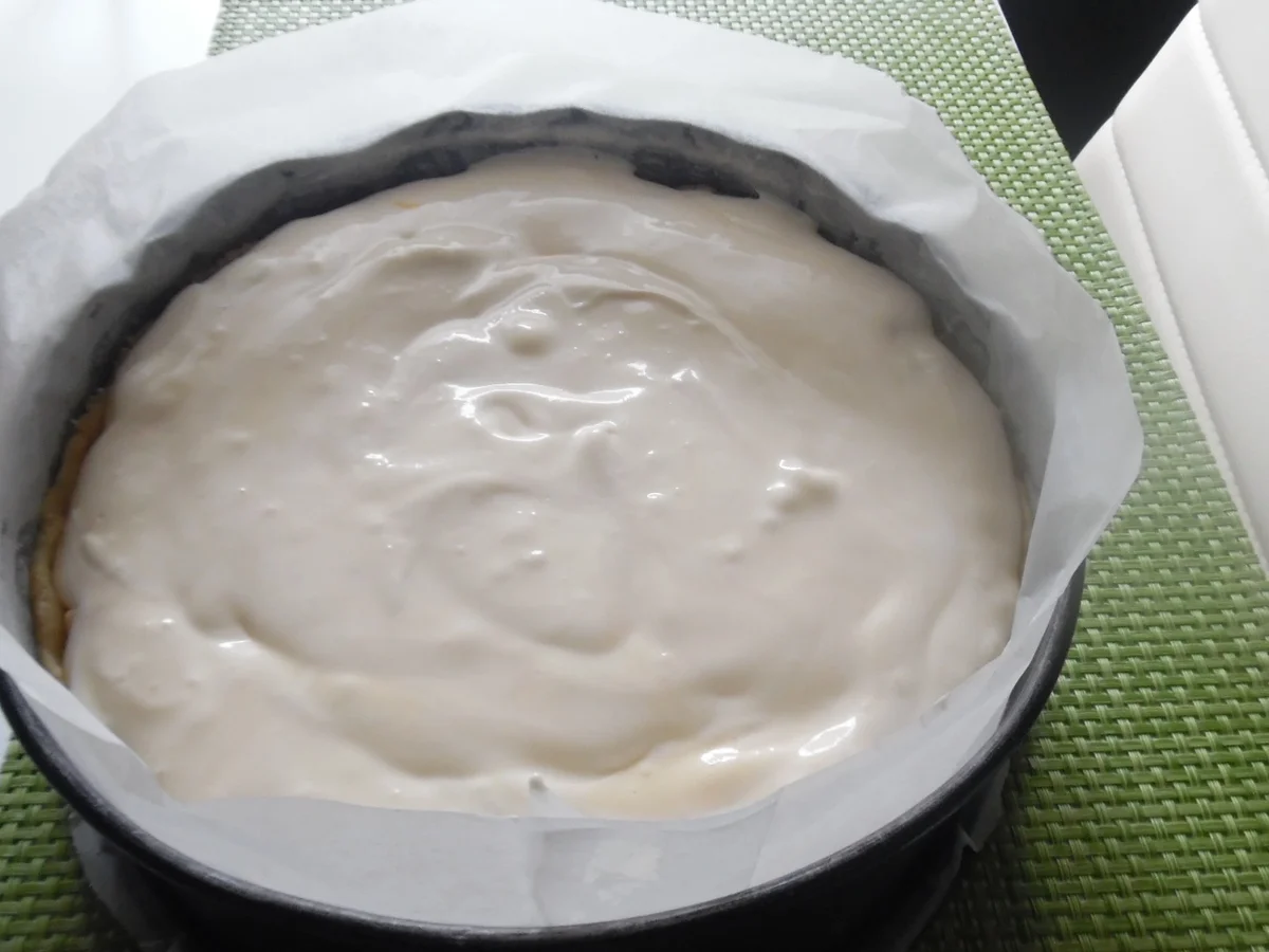 Rezept: Quark-Apfel-Bienenstich Bild Nr. 4238 Quark-Apfel-Bienenstich - Rezept - Bild Nr. 4238