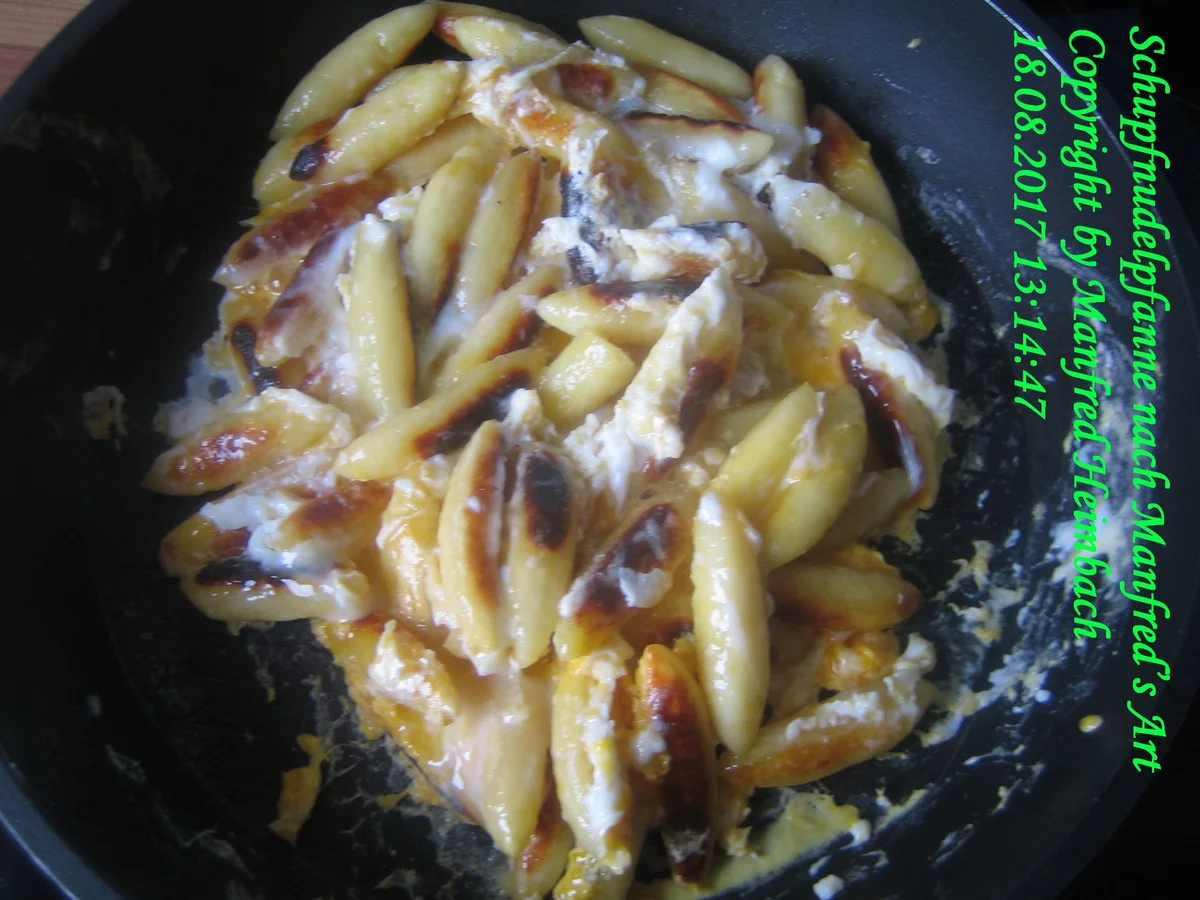 Kartoffeln – Schupfnudelpfanne nach Manfred’s Art - Rezept - Bild Nr. 4235