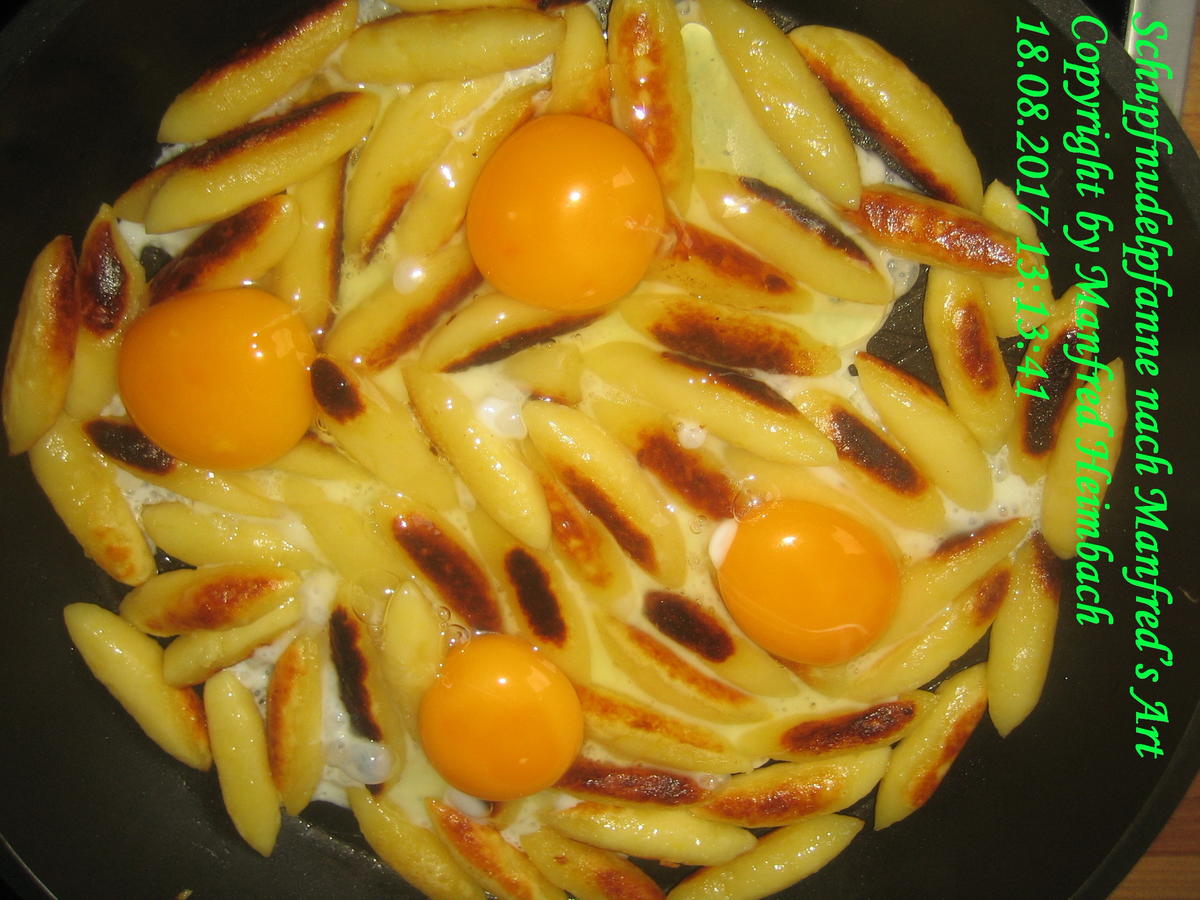 Kartoffeln – Schupfnudelpfanne nach Manfred’s Art - Rezept - Bild Nr. 4236