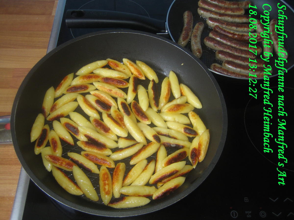 Kartoffeln – Schupfnudelpfanne nach Manfred’s Art - Rezept - Bild Nr. 4237