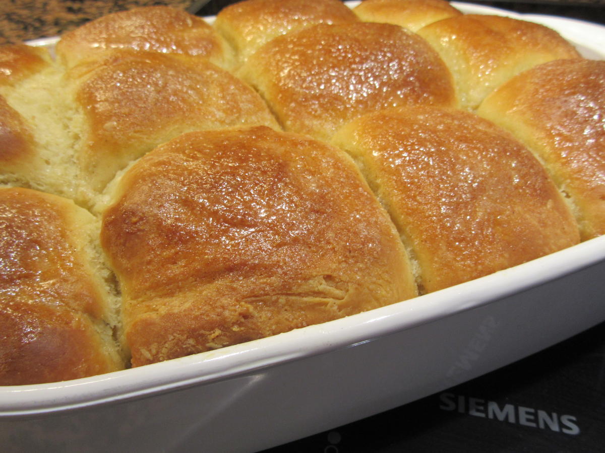 Backen: Zimtbuchteln mit Apfelfüllung - Rezept - Bild Nr. 4248