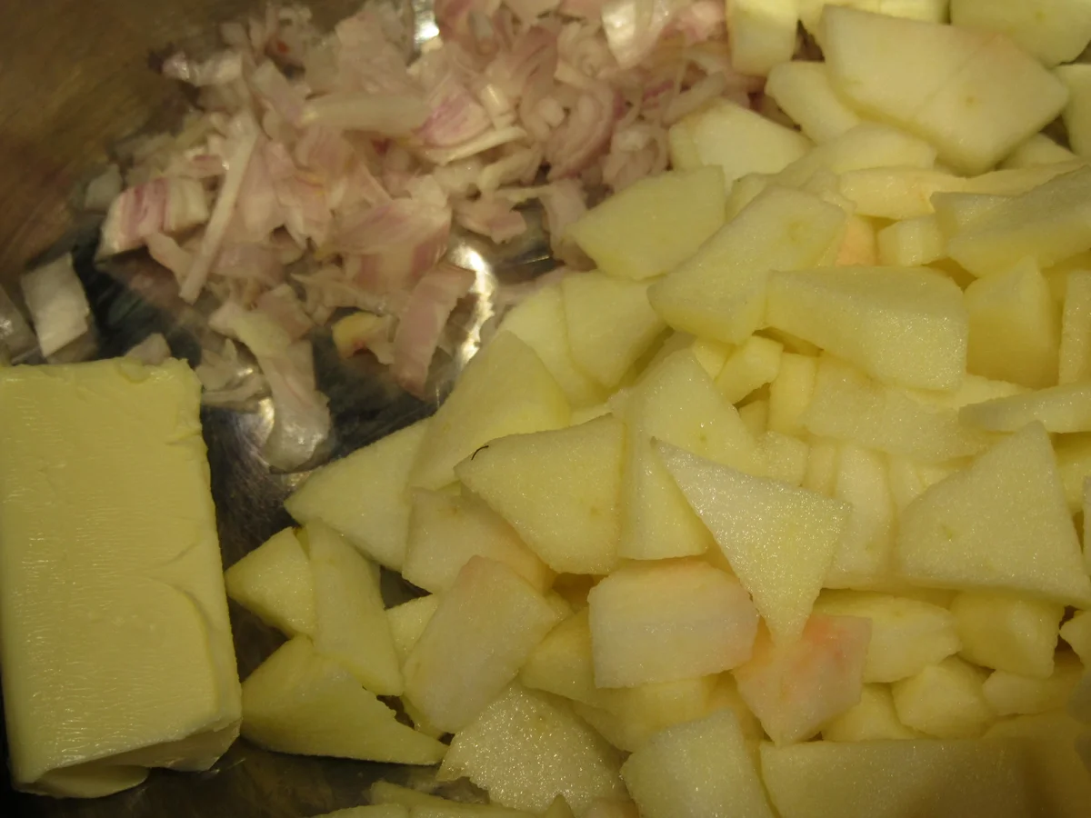 Suppen: Apfelmost(Cidre)-Suppe mit Brez´n-Croutons - Rezept - Bild Nr. 4235