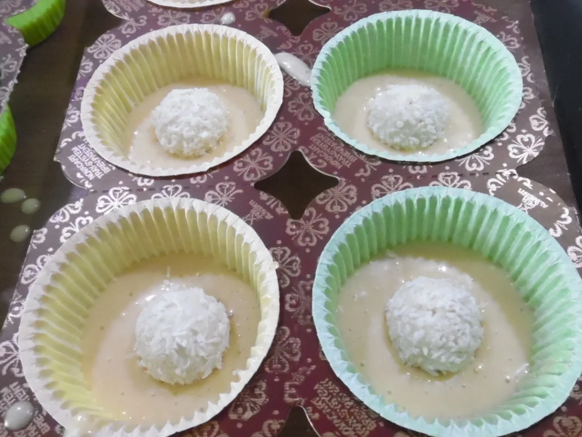 Raffaello-Cupcakes - Rezept - Bild Nr. 4243