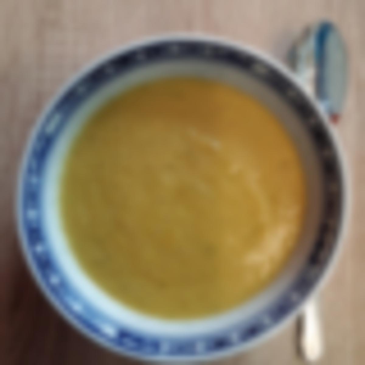 Bilder für Einfache Kürbissuppe - Rezept