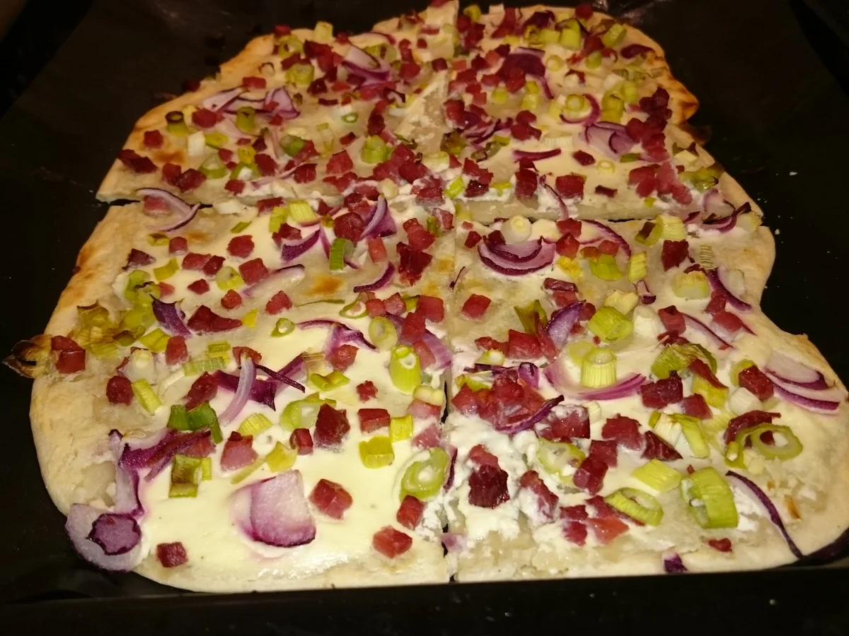 Elsässer Flammkuchen - Rezept - Bild Nr. 4252