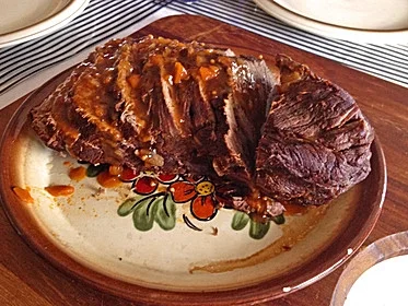 Niesmitlust - klassischer Rinderbraten mit Pilzen  - Rezept - Bild Nr. 2