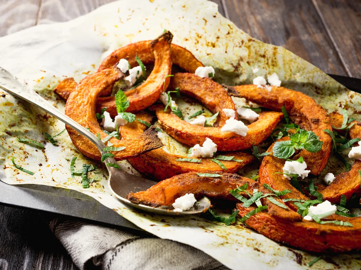 Kürbisspalten aus dem Ofen - Rezept - Bild Nr. 4263