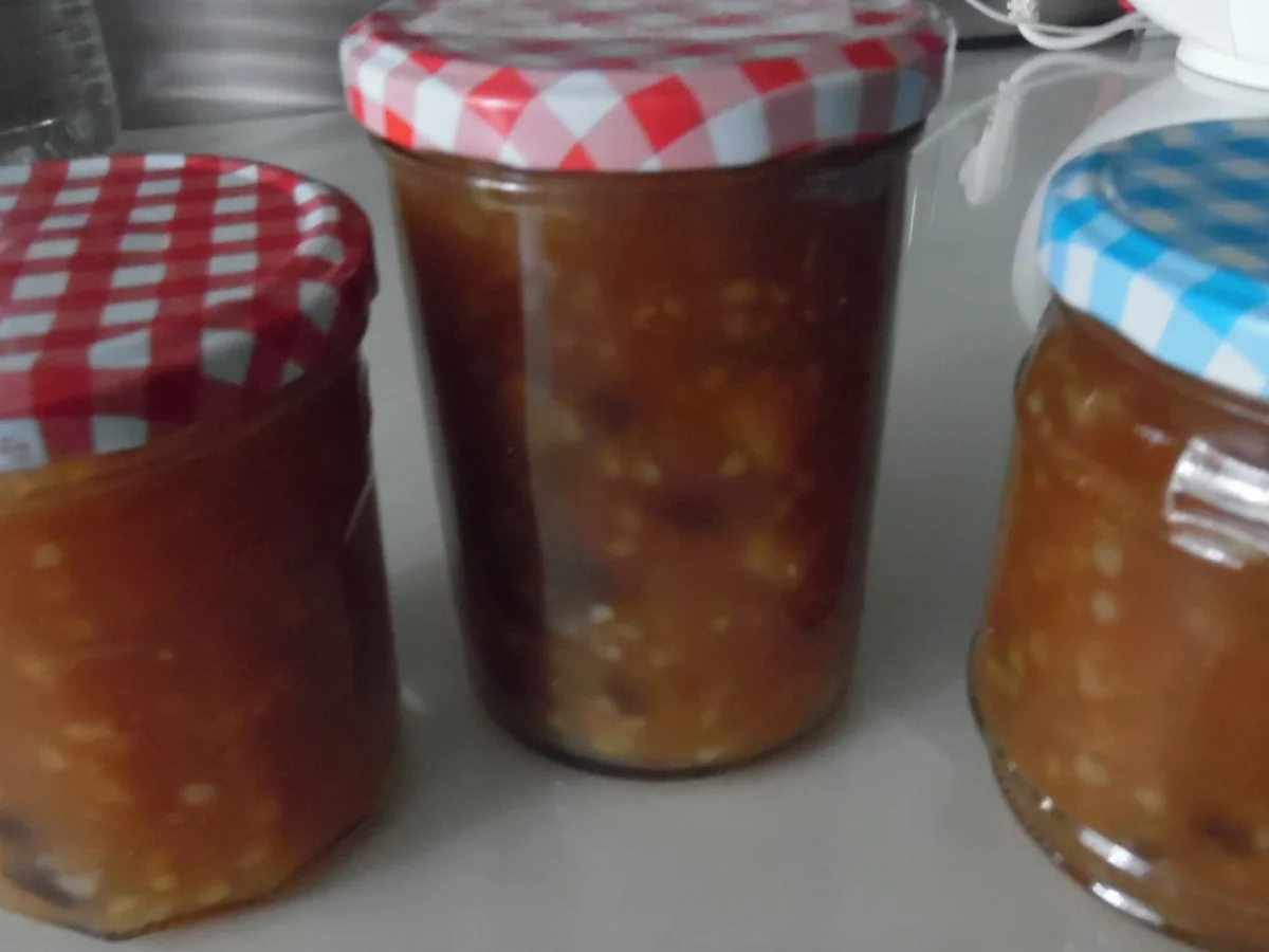 Bratapfel-Marmelade mit Marzipan - Rezept - Bild Nr. 4262