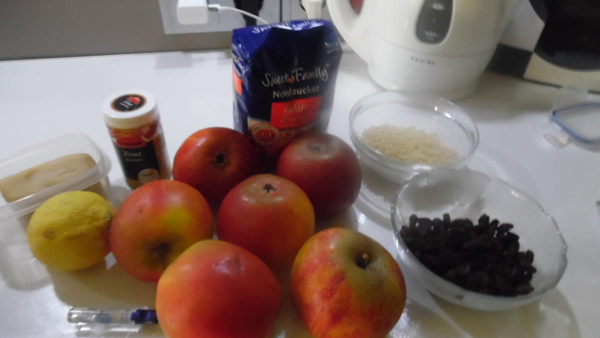 Bratapfel-Marmelade mit Marzipan - Rezept - Bild Nr. 4268