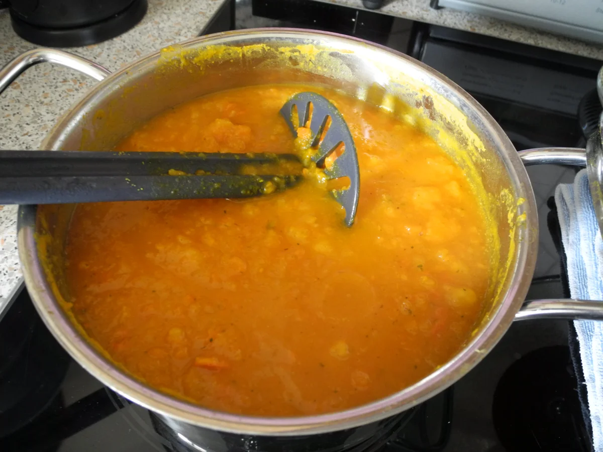 Kürbis - Möhren - Kohlrübensuppe - Rezept - Bild Nr. 4266