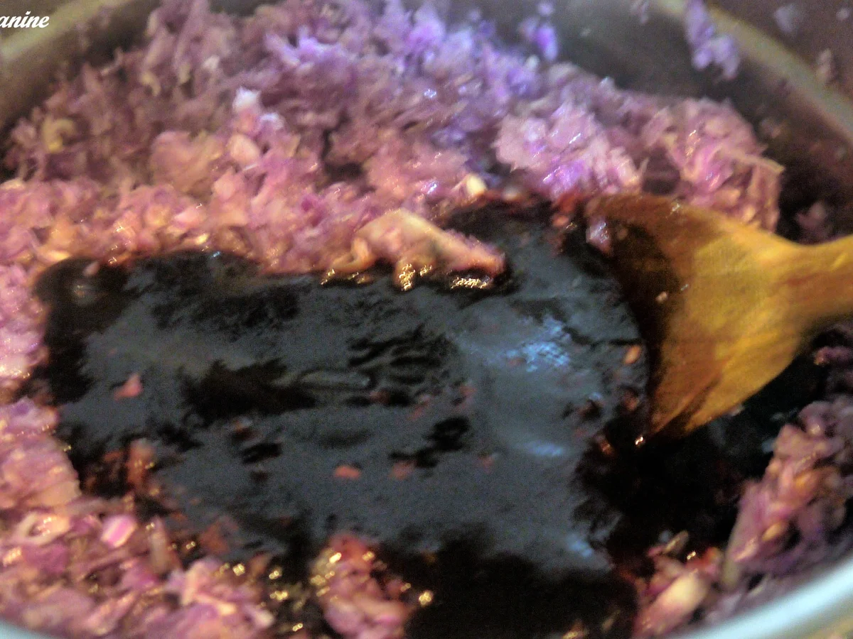 Roter Spitzkohl mit Casssis - Rezept - Bild Nr. 5