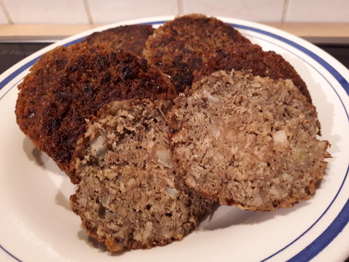 Linsen-Soja-Frikadellen/Burger-Patty - vegan und glutenfrei - Rezept ...