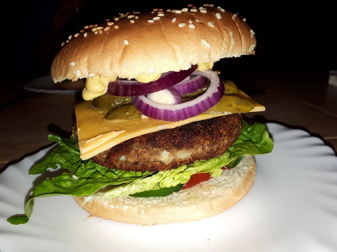 Linsen-Soja-Frikadellen/Burger-Patty - vegan und glutenfrei - Rezept - Bild Nr. 4