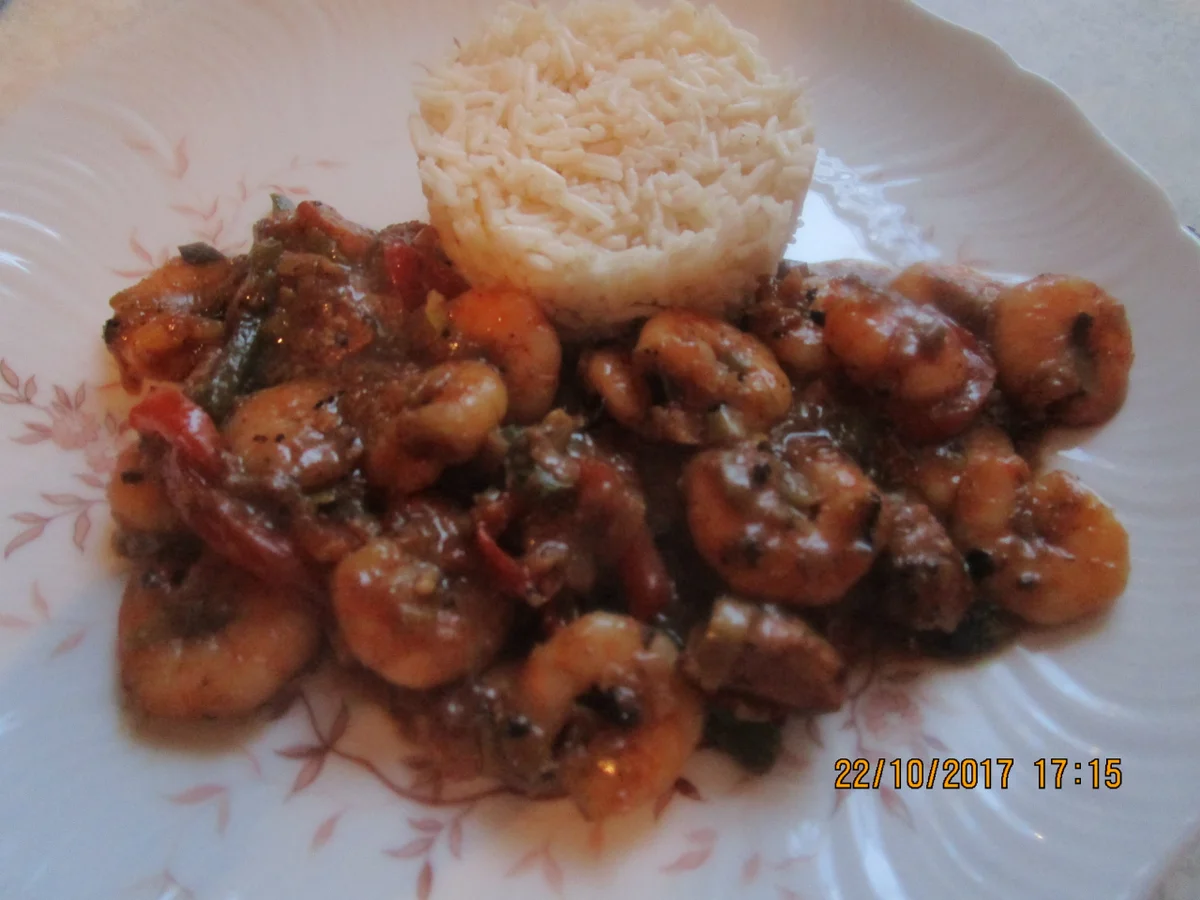 WOK: Garnelen auf kantonesische Art - Rezept - Bild Nr. 2