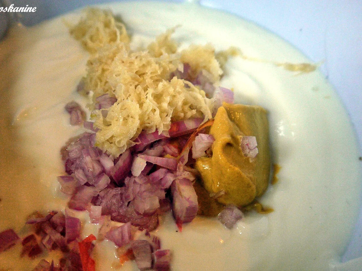 Basilikum-Kartoffelsalat auf Joghurtbasis - Rezept - Bild Nr. 3