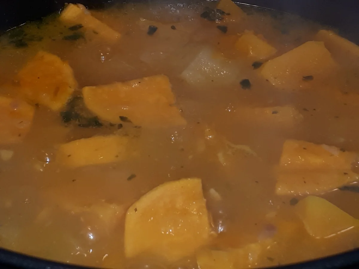 BiNe` S  KÜRBIS - SÜSSKARTOFFELSUPPE - Rezept - Bild Nr. 6