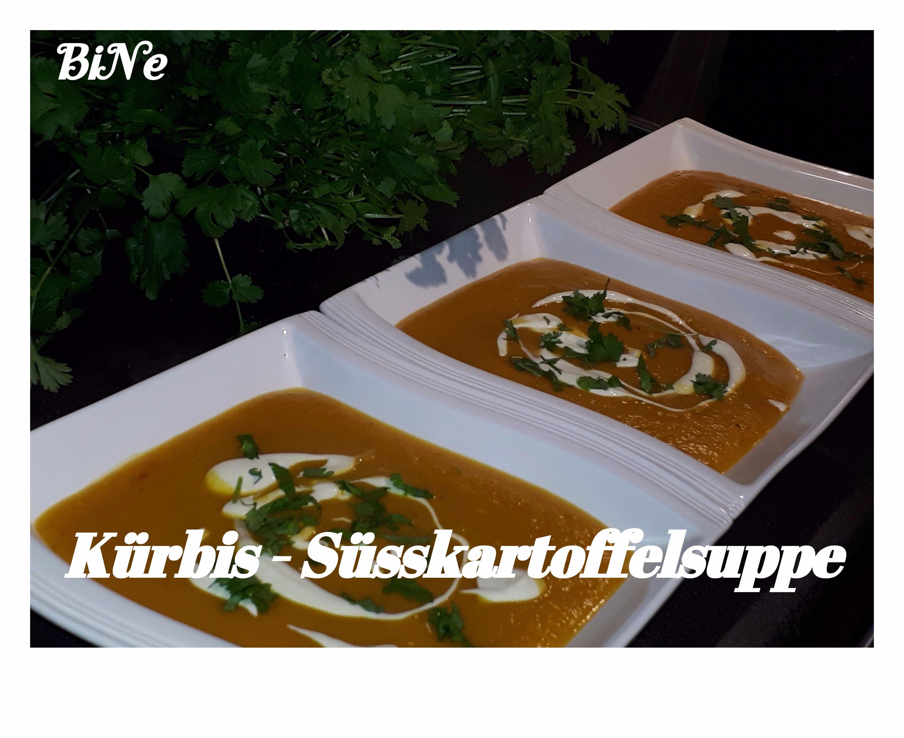 BiNe` S KÜRBIS - SÜSSKARTOFFELSUPPE - Rezept Durch Bine13100