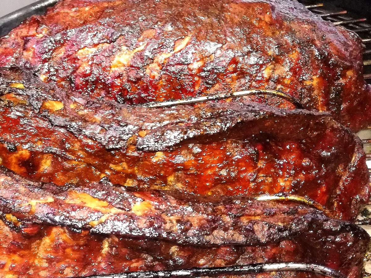 Einfach zubereitete Spare ribs - Rezept - Bild Nr. 4326