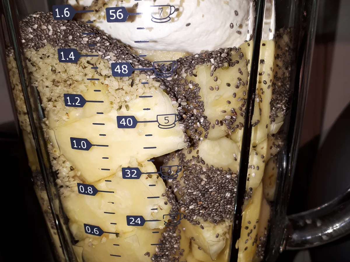 BiNe` S KÜRBIS - ANANASSMOOTHIE - Rezept - Bild Nr. 4324