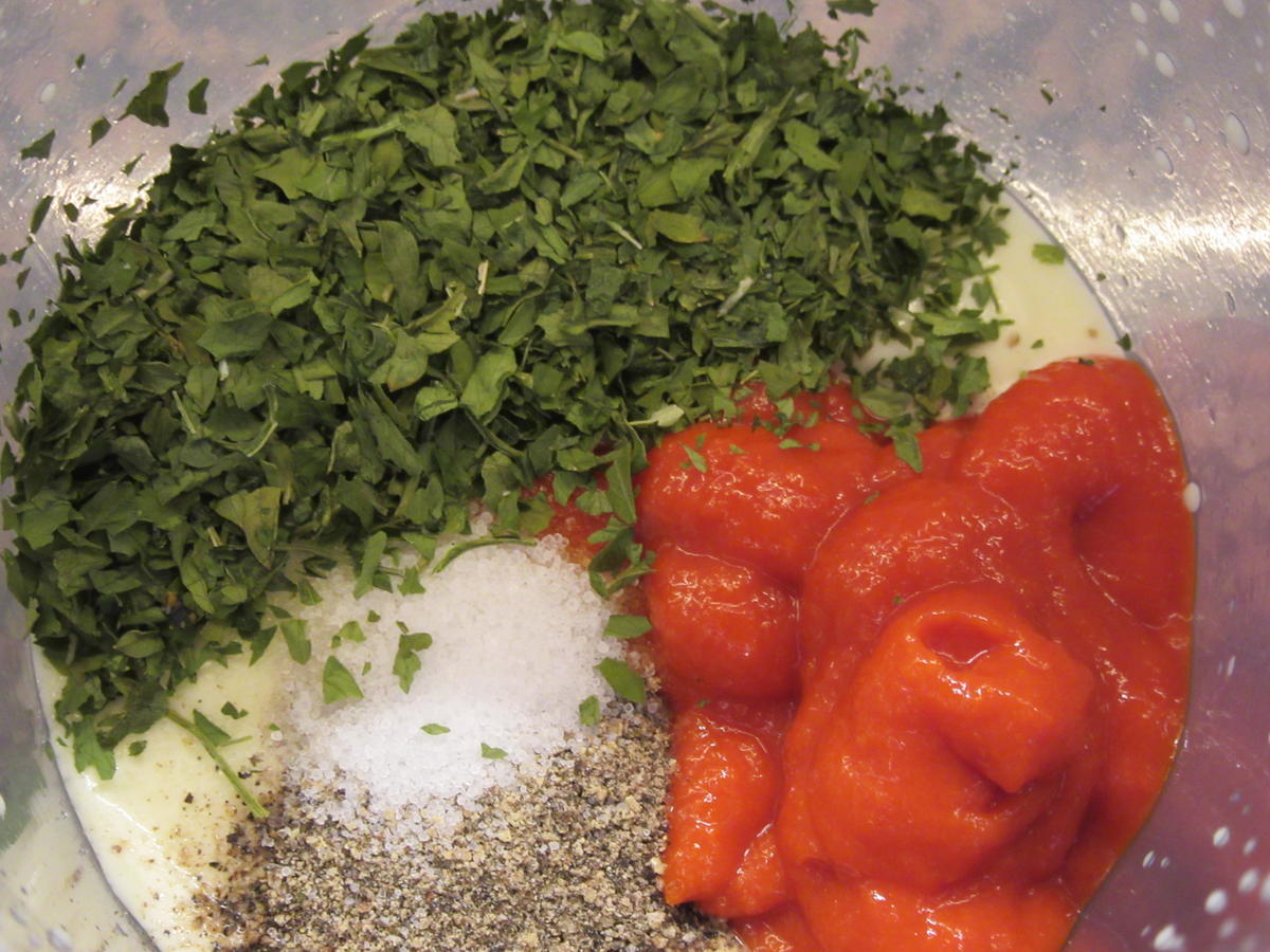 Soßen: Veganer Paprika-Tomaten-Dip - Rezept - Bild Nr. 4326